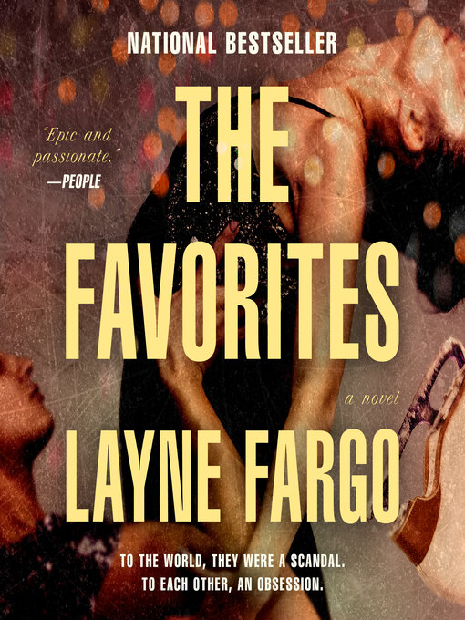 On the cover of the favorites, a man lifts a female figure skater into the air, her head arching back and her skates coming up behind her